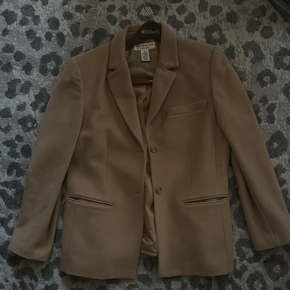 Tan Blazer Jacket